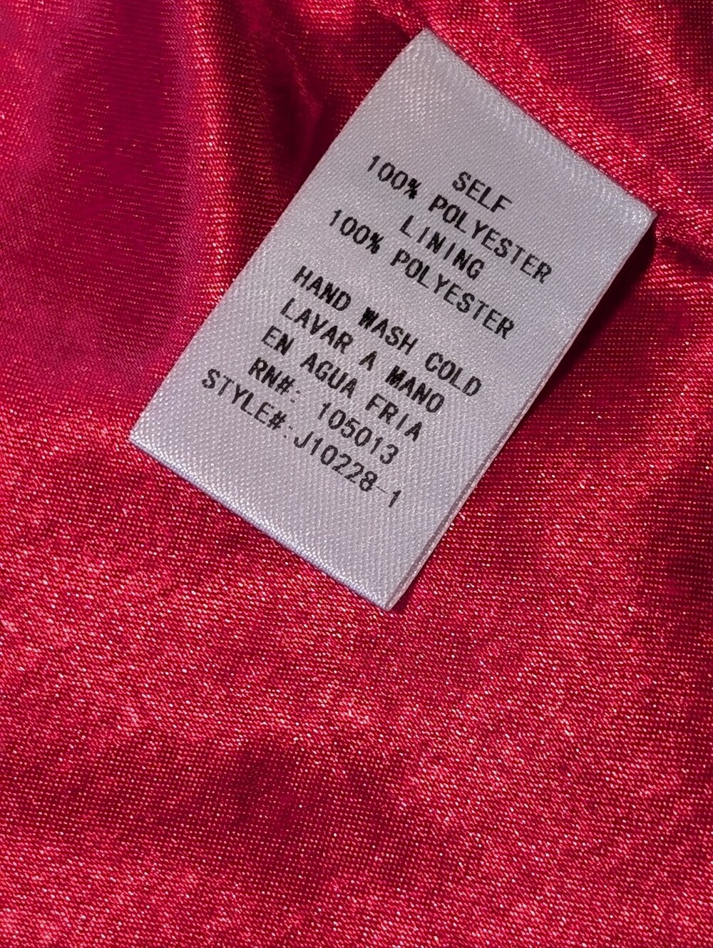 NWT Power Red 🍒 Andree Special Occasion Red Sequin Tweed Double-Breasted Blazer - Picture 10 of 12